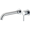 Grifo de lavabo empotrado caño de 26 cm