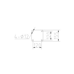 Ducha de exterior para jardín/piscina 18L tubo curvo solar agua fría y caliente