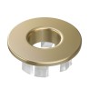 Embellecedor rebosadero  lavabo color oro mate