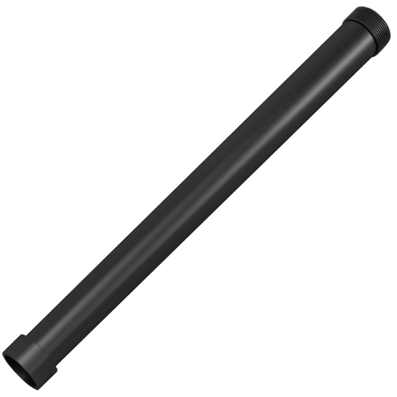 Tubo alargador ducha negro 30 cm Tubo alargador ducha negro 30 cm