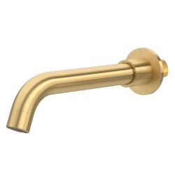 Caño 21cm redondo en oro mate