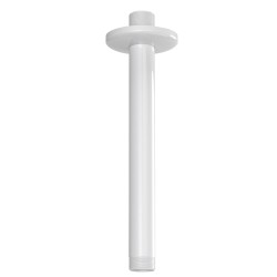 Soporte a techo redondo blanco