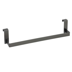 Toallero colgar cuadrado  gun metal